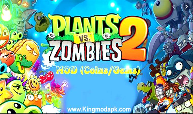 Plants Vs Zombies 2 Mod APK