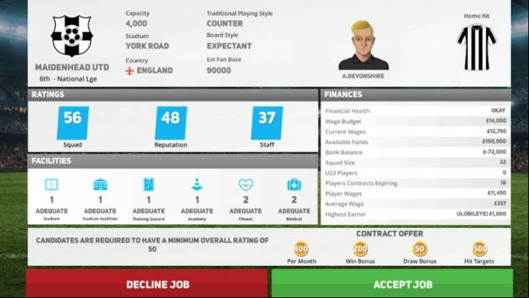 Club Soccer Director 2020