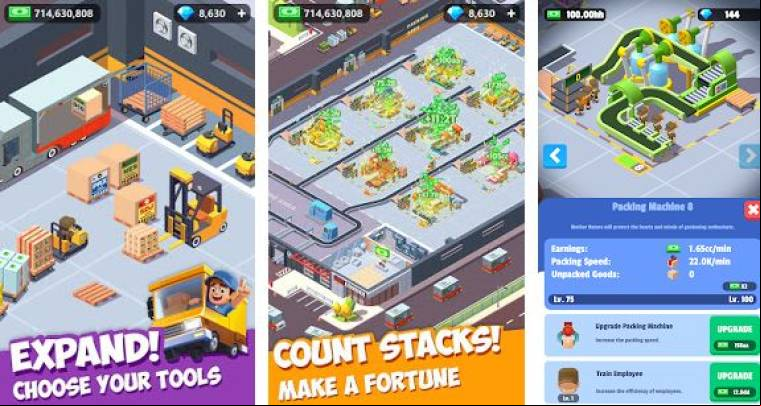 Idle Courier Tycoon
