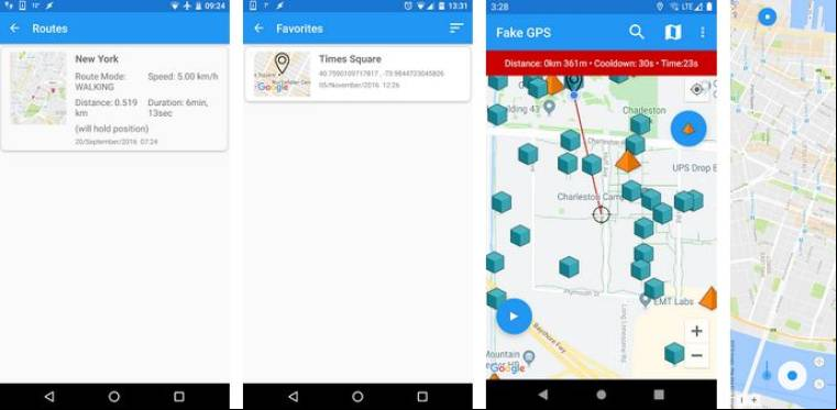 Fake GPS Joystick & Routes Go