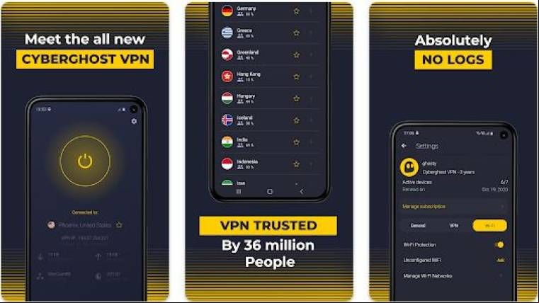 CYBERGHOST VPN Mod APK